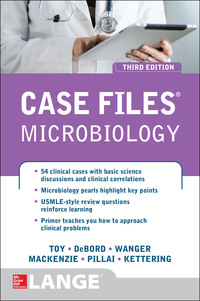 Imagen de portada: Case Files Microbiology, Third Edition 3rd edition 9780071820233