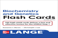 Imagen de portada: Lange Biochemistry and Genetics Flash Cards 2/E 2nd edition 9780071765800
