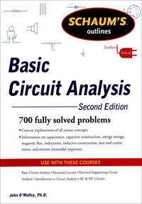 表紙画像: Schaum's Outline of Basic Circuit Analysis 2nd edition 9780071756433