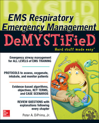 Imagen de portada: EMS Respiratory Emergency Management DeMYSTiFieD 1st edition 9780071820837