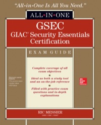 Cover image: GSEC GIAC Security Essentials Certification All-in-One Exam Guide 1st edition 9780071820912