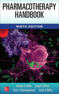 Omslagafbeelding: Pharmacotherapy Handbook, 9/E 9th edition 9780071821285