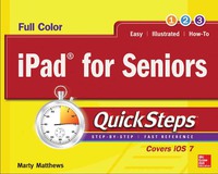 Imagen de portada: iPad for Seniors QuickSteps 1st edition 9780071821506