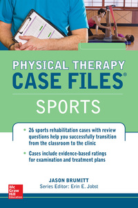 Imagen de portada: Physical Therapy Case Files, Sports 1st edition 9780071821537