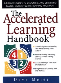 Imagen de portada: The Accelerated Learning Handbook: A Creative Guide to Designing and Delivering Faster, More Effective Training Programs 1st edition 9780071355476