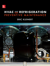 Cover image: HVAC and Refrigeration Preventive Maintenance 1st edition 9780071825658