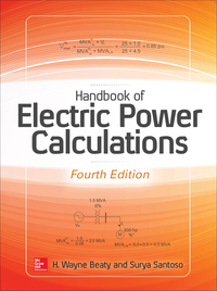 Cover image: Handbook of Electric Power Calculations, Fourth Edition 4th edition 9780071823906