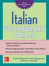 Cover image: Italian Vocabulary Drills 1st edition 9780071823777