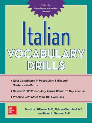 表紙画像: Italian Vocabulary Drills 1st edition 9780071823777