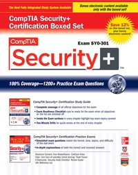 Imagen de portada: CompTIA Security+ Certification Boxed Set (Exam SY0-301) 1st edition 9780071823999