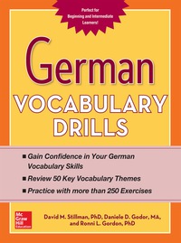 表紙画像: German Vocabulary Drills 1st edition 9780071826143
