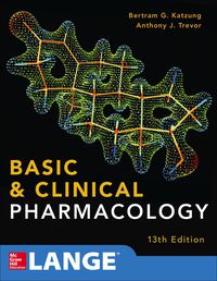 Cover image: Basic & Clinical Pharmacology, Thirteenth Edition, SMARTBOOK™ 13th edition 9780071825054