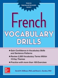 صورة الغلاف: French Vocabulary Drills 1st edition 9780071826426