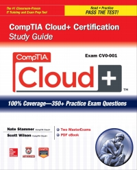 Imagen de portada: CompTIA Cloud+ Certification Study Guide (Exam CV0-001) 1st edition 9780071828864