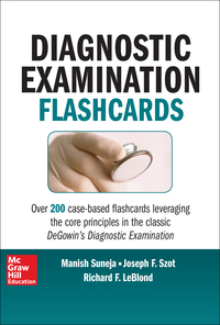 Cover image: DeGowin's Diagnostic Examination Flashcards 1st edition 9780071829090