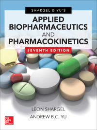 Cover image: Applied Biopharmaceutics & Pharmacokinetics, Seventh Edition 7th edition 9780071830935
