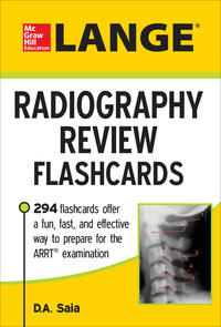 صورة الغلاف: LANGE Radiography Review Flashcards 1st edition 9780071834629