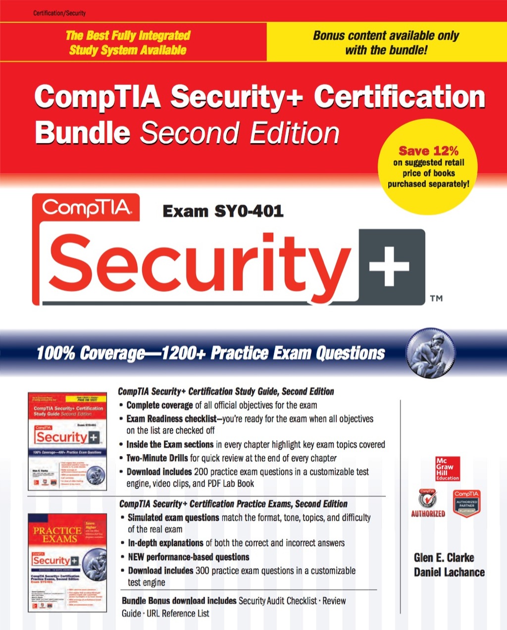 CompTIA Security+ Certification Bundle, Second Edition (Exam SY0-401) 2nd Edition