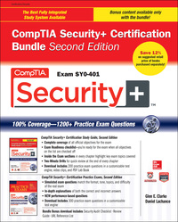Imagen de portada: CompTIA Security+ Certification Bundle, Second Edition (Exam SY0-401) 2nd edition 9780071834261
