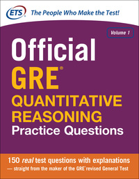 Cover image: Official GRE Quantitative Reasoning Practice Questions 1st edition 9780071834322