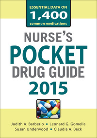 Cover image: Nurses Pocket Drug Guide 2015 10th edition 9780071835183