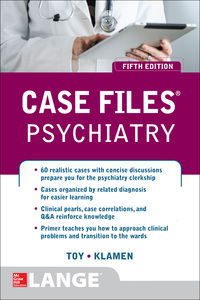 表紙画像: Case Files Psychiatry, Fifth Edition 5th edition 9780071835329