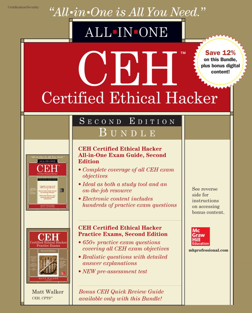 CEH Certified Ethical Hacker Bundle, Second Edition 2nd Edition