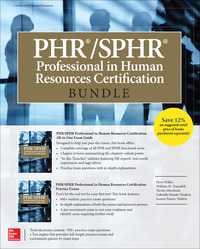 Imagen de portada: PHR/SPHR Professional in Human Resources Certification Bundle 1st edition 9780071834735