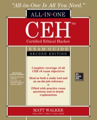 Cover image: CEH Certified Ethical Hacker All-in-One Exam Guide 2nd edition 9780071836487