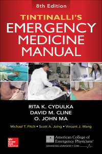 Cover image: Tintinalli's Emergency Medicine Manual 8th edition 9780071837026