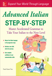 Cover image: Advanced Italian Step-by-Step 1st edition 9780071837187