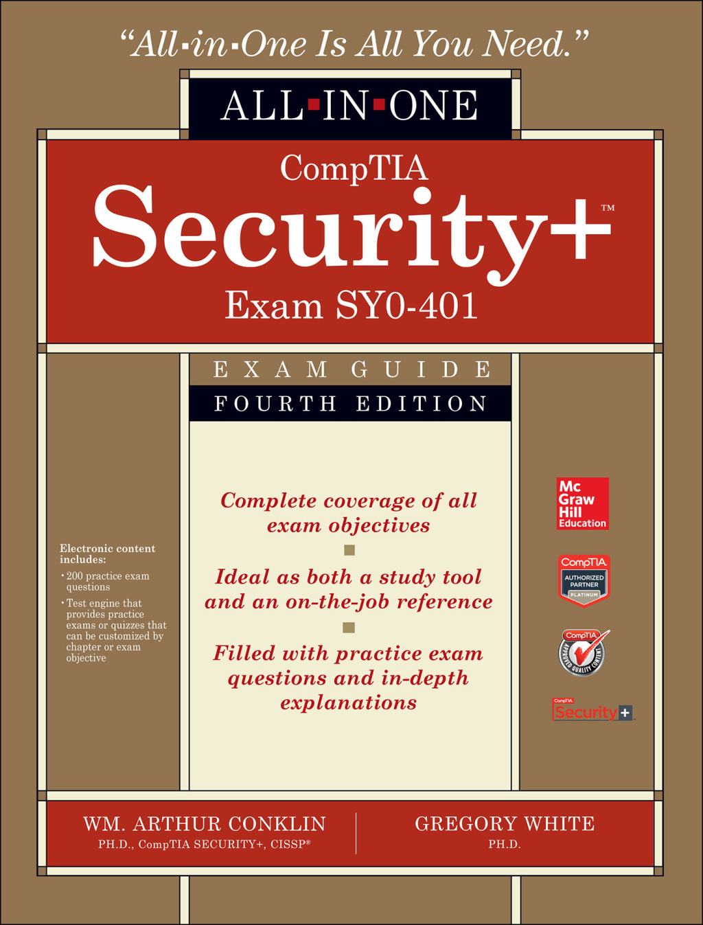 CompTIA Security+ All-in-One Exam Guide, Fourth Edition (Exam SY0-401) 4th Edition