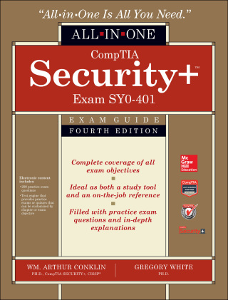 Cover image: CompTIA Security+ All-in-One Exam Guide, Fourth Edition (Exam SY0-401) 4th edition 9780071841245