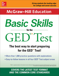 Cover image: McGraw-Hill Education Basic Skills for the GED Test 1st edition 9780071838467
