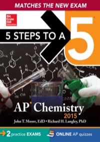 Cover image: 5 Steps to a 5 AP Chemistry, 2015 ed 6th edition 9780071838511