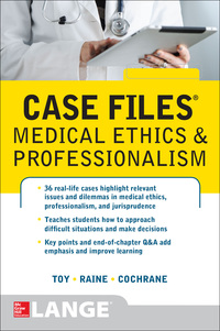 صورة الغلاف: Case Files Medical Ethics and Professionalism 1st edition 9780071839624