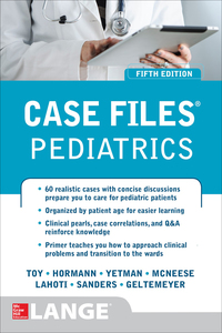Imagen de portada: Case Files Pediatrics 5th edition 9780071839952