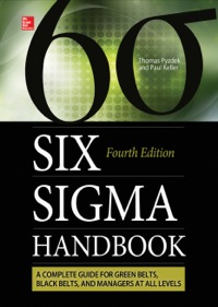 Cover image: The Six Sigma Handbook 4th edition 9780071840538