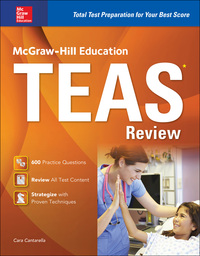 Cover image: McGraw-Hill Education TEAS Review 1st edition 9780071841207