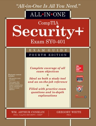 Cover image: CompTIA Security+ All-in-One Exam Guide (Exam SY0-401) 4th edition 9780071841245