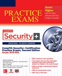 صورة الغلاف: CompTIA Security+ Certification Practice Exams, Second Edition (Exam SY0-401) 2nd edition 9780071833448