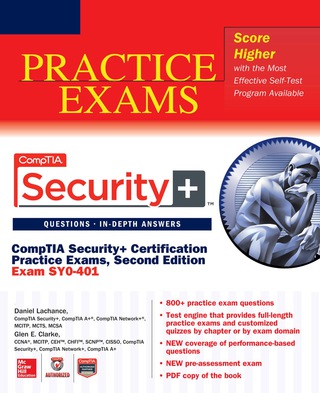 Imagen de portada: CompTIA Security+ Certification Practice Exams, Second Edition (Exam SY0-401) 2nd edition 9780071833448