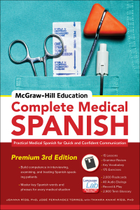 Cover image: McGraw-Hill Education Complete Medical Spanish 2nd edition 9780071841887