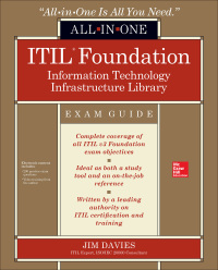 表紙画像: ITIL Foundation All-in-One Exam Guide 1st edition 9780071841603