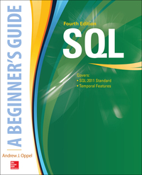 Cover image: SQL: A Beginner's Guide, Fourth Edition 4th edition 9780071842594