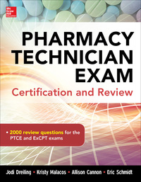 Imagen de portada: Pharmacy Tech Exam Certification and Review 1st edition 9780071826891