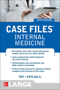 Cover image: Case Files Internal Medicine, Fifth Edition 5th edition 9780071843355
