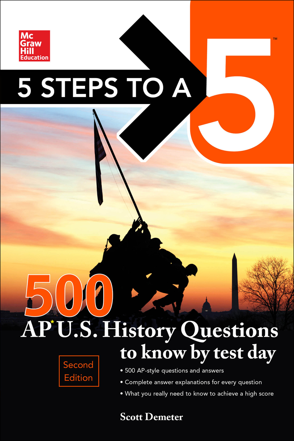 McGraw-Hill Education 500 AP US History Questions to Know by Test Day, 2nd edition 1st Edition