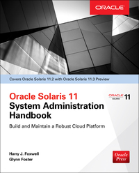 Cover image: Oracle Solaris 11.2 System Administration Handbook (Oracle Press) 1st edition 9780071844185