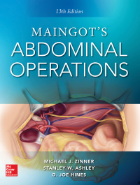 صورة الغلاف: Maingot's Abdominal Operations. 13th edition 13th edition 9780071843072